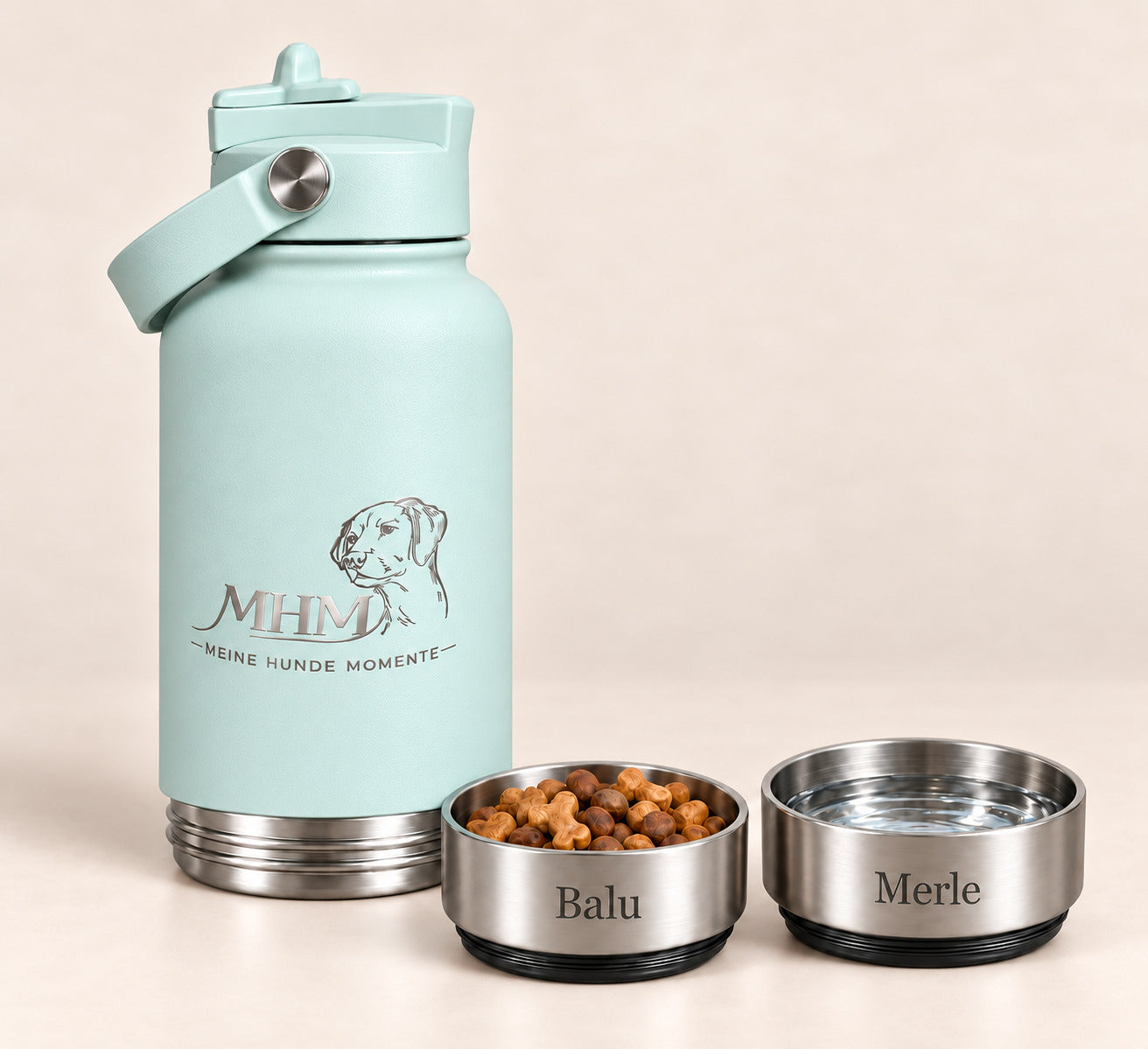MHM 3-in-1-Hundeflasche