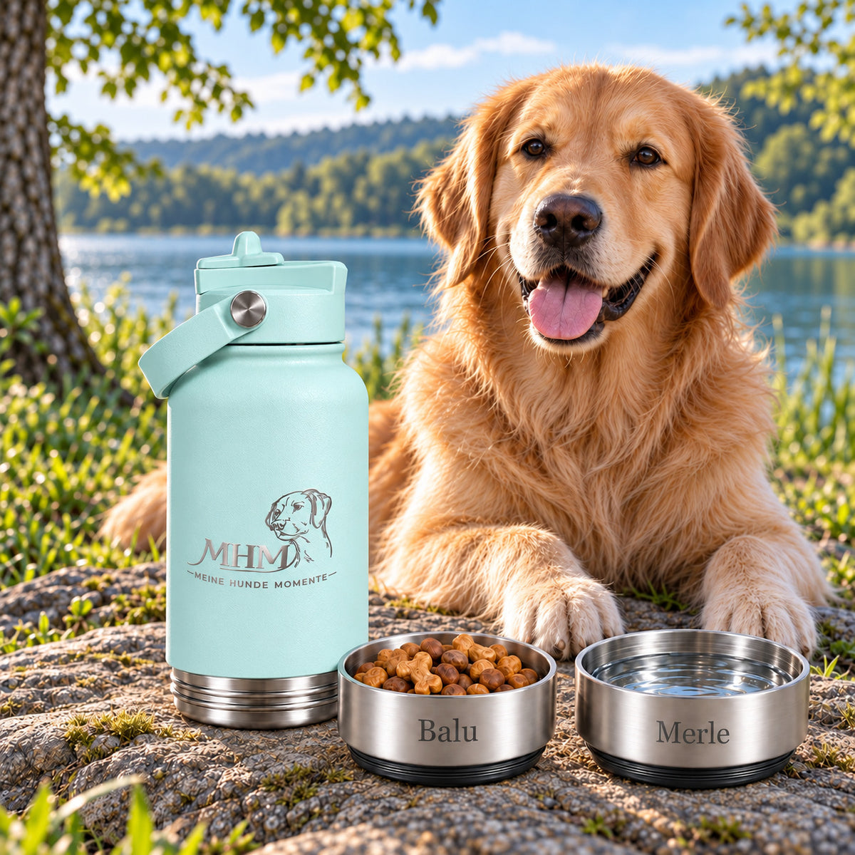 MHM 3-in-1-Hundeflasche